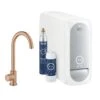 Grohe Blue Home - Mitigeur D&apos;évier Mono Connected Avec Unité Réfrigérante Et Filtration, Warm Sunset Brossé 31498DL1 -Cuisine Articles Magasin 3a7872c2358fd3d0b93ff311