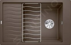 Blanco Elon XL 6 - Évier En Silgranite, 780x500 Mm, Avec Accessoires, InFino, Café 524843