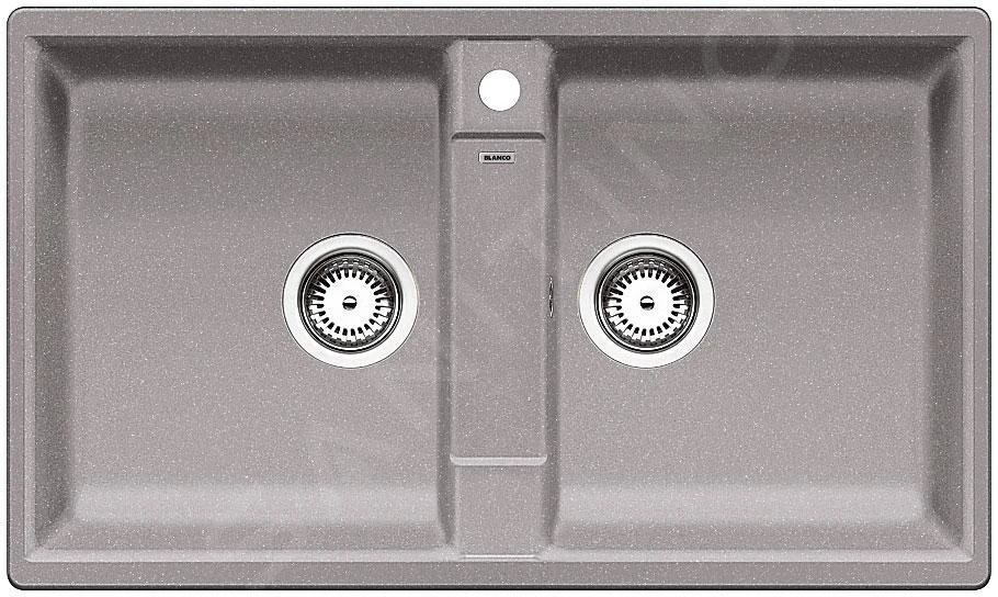 Blanco Zia 9 - Évier En Silgranit, 860x500 Mm, Aluminium 516677 3 Blanco Zia 9 - Évier En Silgranit, 860x500 Mm, Aluminium 516677