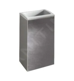 Keuco Collection Moll - Poubelle Ouverte, Murale, Anthracite/chrome 12788010001