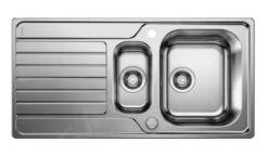 Blanco Dinas 6 - Évier, 1000x500 Mm, Avec Commande Du Vidage, Inox Brossé 523379