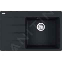 Franke Colonnes - Set G226, évier En Fragranit CNG 611-78 TL / 7 Et Mitigeur FP 0408.031, Noir Mat / Chrome 114.0650.823 -Cuisine Articles Magasin 3e823bb43b4dd7b478d4e1c9 1