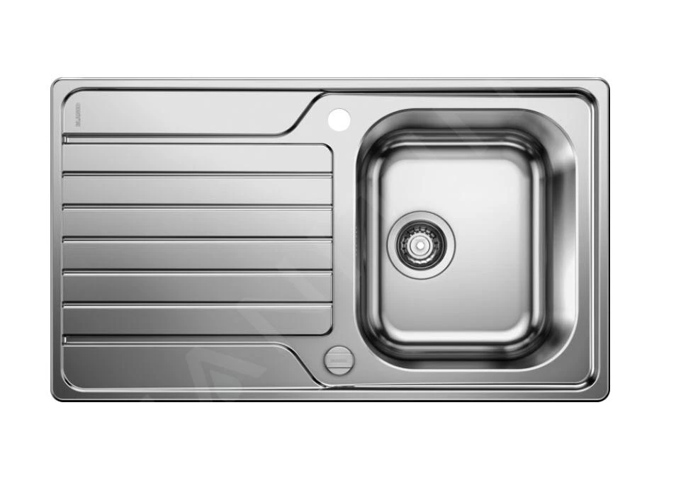 Blanco Dinas 45 - Évier, 860x500 Mm, Avec Commande De Vidage, Inox Brossé 523378 3 Blanco Dinas 45 - Évier, 860x500 Mm, Avec Commande De Vidage, Inox Brossé 523378