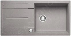 Blanco Metra XL 6 - Évier En Silgranit, 1000x500 Mm, Avec Commande De Vidage, Aluminium 515279