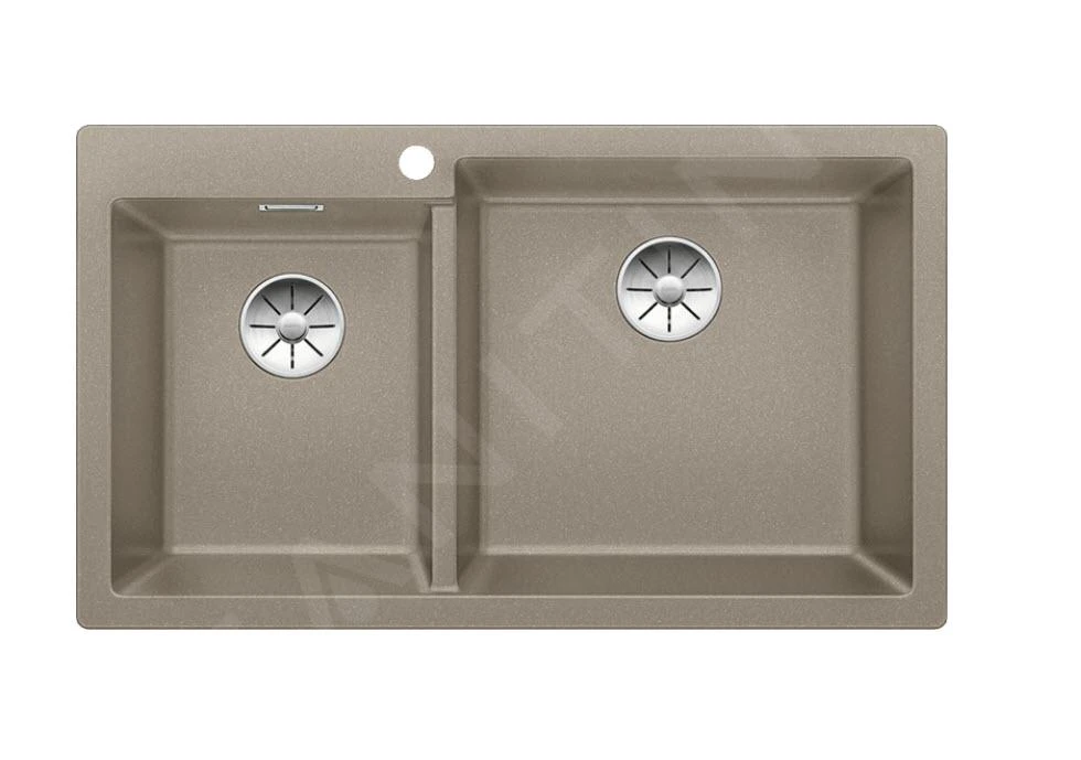 Blanco Pleon 9 - Évier En Silgranite, 860x500 Mm, Tartufo 523064 3 Blanco Pleon 9 - Évier En Silgranite, 860x500 Mm, Tartufo 523064