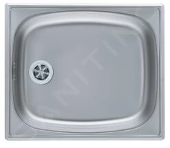 Alveus Basic - Évier 380x440 Mm, Vidage 60 Mm, Inox 1008694