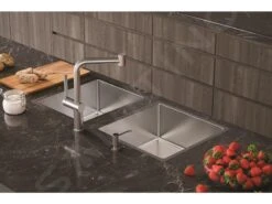 Alveus Accessoires - Distributeur De Détergent Callas, 320 Ml, Chrome 1129078 -Cuisine Articles Magasin 4213f1aa874122449ebcaaa2