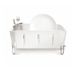 Simplehuman Accessoires De Cuisine - Égouttoir 370x326x172 Mm, Blanc KT1104 -Cuisine Articles Magasin 43a9017dd352124fa4b88334