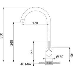 Franke Colonnes - Ensemble De Cuisine T101, évier En Tectonite SID 610-40 Et Mitigeur FP 9000.084, Gris 143.0675.709 9 Franke Colonnes - Ensemble De Cuisine T101, évier En Tectonite SID 610-40 Et Mitigeur FP 9000.084, Gris 143.0675.709 -Cuisine Articles Magasin 43bf0519b81f027f8b140207