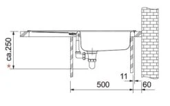 Franke Eurostar - Évier ETN 614 NOVA 6/4, 780x435 Mm, Inox 101.0363.371 -Cuisine Articles Magasin 43f069cb7e50905f71f1ee2d