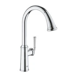 Grohe Gloucester - Mitigeur D'évier Avec Douchette Extractible, Chrome 30422000