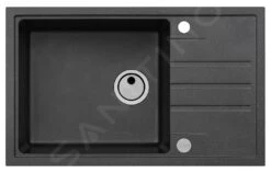 Alveus Intermezzo - Évier En Granit 780x480 Mm, Carbone 1117050