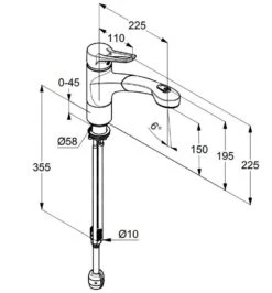 Kludi Mx - Mitigeur D’évier, Chrome 399410562 -Cuisine Articles Magasin 4700c62e57a1ef6e9deb9d33