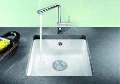 Blanco Subline 375 - Évier En Céramique, 414x456 Mm, Blanc Brillant 523726 -Cuisine Articles Magasin 470df046d334a3f57dbbf5ff