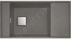 Franke Fresno - Évier En Fragranit FSG 211/111, 860x458 Mm, Pierre Gris 135.0652.560