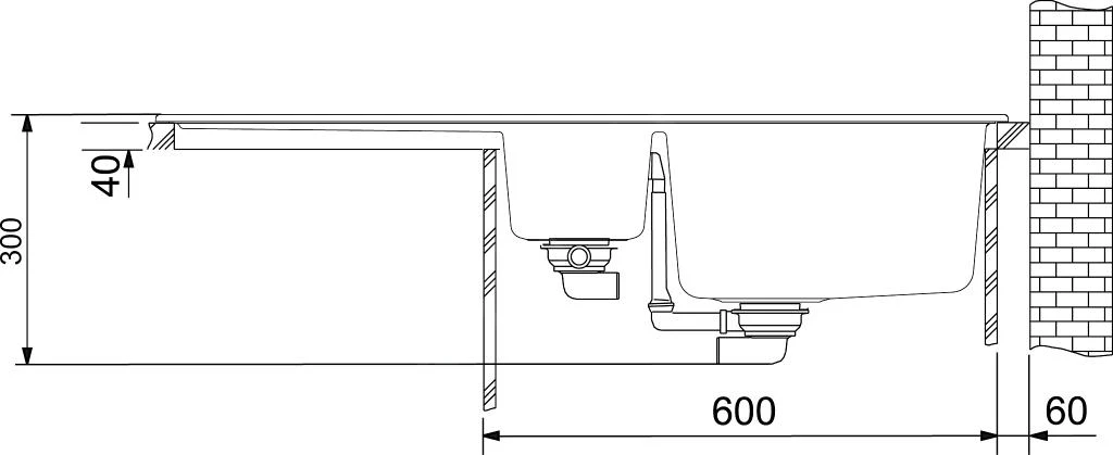 Franke Maris - Évier En Fragranit MRG 651, 970x500 Mm, Pierre Grise 114.0120.253 6 Franke Maris - Évier En Fragranit MRG 651, 970x500 Mm, Pierre Grise 114.0120.253 – Image 4