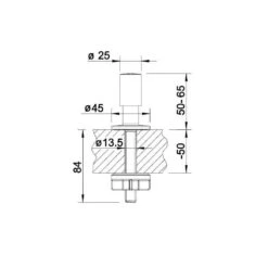 Blanco Accessoires - Bouton De Commande De L’excentrique, Inox 221336 -Cuisine Articles Magasin 482fe22fc7a6c27522c401b8 1