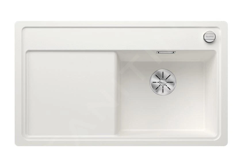 Blanco Zenar 45 - Évier En Silgranit, 848x498 Mm, Avec Commande De Vidage, InFino, Blanc 523816 3 Blanco Zenar 45 - Évier En Silgranit, 848x498 Mm, Avec Commande De Vidage, InFino, Blanc 523816