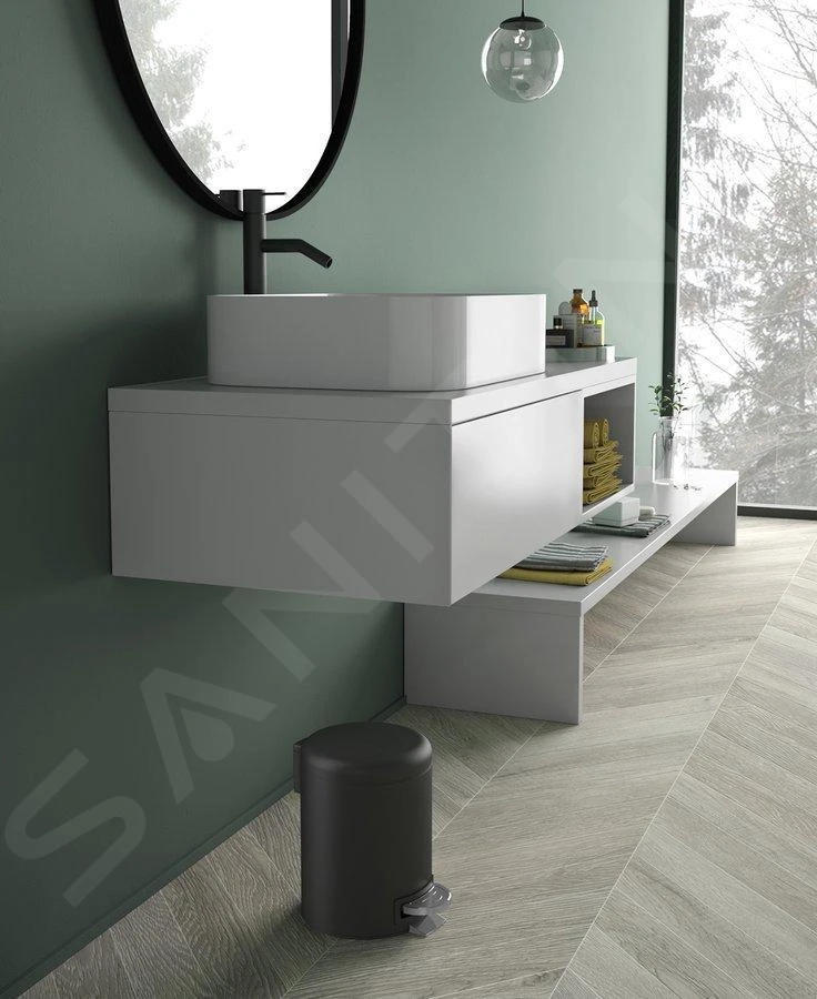 Sapho Accessoires De Salle De Bains Gedy - Poubelle Potty 3 L, SoftClose, Noit Mat 320914 6 Sapho Accessoires De Salle De Bains Gedy - Poubelle Potty 3 L, SoftClose, Noit Mat 320914 – Image 4