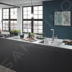 Grohe Éviers - Évier K700, 550x450 Mm, Inox Brossé 31726SD0 -Cuisine Articles Magasin 4c86f25d4ee6626a37b76c91