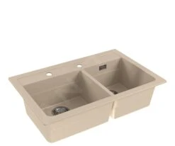 Alveus Atrox - Évier En Granit 790x500 Mm, Avec Commande De Vidage, Terra 1131999 -Cuisine Articles Magasin 4c91582e6b81e75c3748ca0c