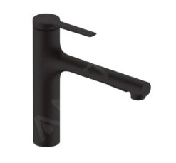 Hansgrohe Zesis M33 - Mitigeur D&apos;évier 160, Avec Douchette Extractible, SBox Lite, Noir Mat 74804670