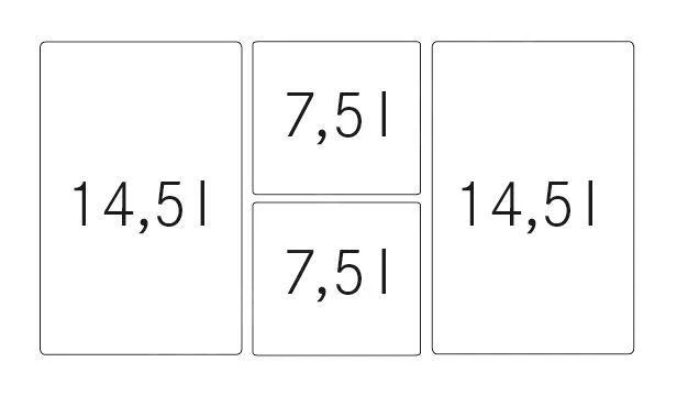 Franke Poubelle Tri Sélectif - Poubelle Encastrable Easysort 600-2-2 121.0494.193 5 Franke Poubelle Tri Sélectif - Poubelle Encastrable Easysort 600-2-2 121.0494.193 – Image 3
