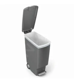 Simplehuman Poubelles - Poubelle Slim 40 L, Gris CW1363 11 Simplehuman Poubelles - Poubelle Slim 40 L, Gris CW1363 -Cuisine Articles Magasin 4eaaf2b37fa01348a2add8c3