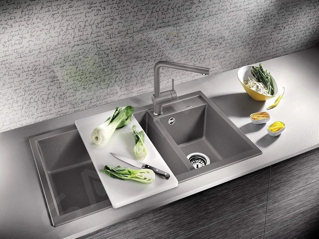 Blanco Linus - Robinetterie D’évier, Gris Rocher 518814 5 Blanco Linus - Robinetterie D’évier, Gris Rocher 518814 – Image 3