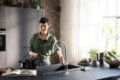 Hansgrohe Aqittura M91 - Mitigeur D&apos;évier Avec Bec Extractible, SodaSystem, SBox, Chrome 76806000 -Cuisine Articles Magasin 51a7069dda8d5f91674cb08d
