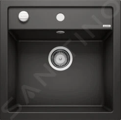 Blanco Dalago 5 - Évier En Silgranit, 515x510 Mm, Avec Commande De Vidage, Noir 525871