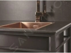 Alveus Quadrix Monarch - Évier 450x450 Mm, Copper 1122689 -Cuisine Articles Magasin 56c2d17183780dfbfbf3c6b5