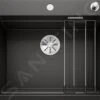 Blanco Etagon 6 - Évier En Silgranit, 600x510 Mm, Avec Commande De Vidage Et Avec Rails, Noir 525889 1 Blanco Etagon 6 - Évier En Silgranit, 600x510 Mm, Avec Commande De Vidage Et Avec Rails, Noir 525889 -Cuisine Articles Magasin 57d77c9eebedc38af2208db6