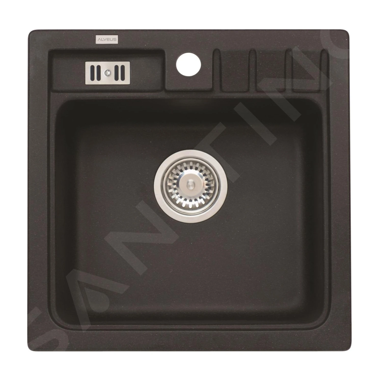 Alveus Sets - Ensemble D'évier Niagara 20 Et La Robinetterie Tonia, Carbone SETA103 5 Alveus Sets - Ensemble D'évier Niagara 20 Et La Robinetterie Tonia, Carbone SETA103 – Image 3