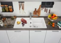 Blanco Lexa 45 - Évier En Silgranite, 860x500 Mm, InFino, Blanc 524904 -Cuisine Articles Magasin 5a373db2ac1520d431ee26a8