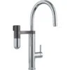 Franke Mitigeurs Filtrants - Vital Tap Mitigeur D’évier Avec Filtration D’eau Intégrée, Chrome/gun Metal 120.0621.229 -Cuisine Articles Magasin 5a602733260d10400d8d7072