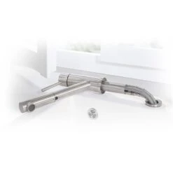 Villeroy & Boch Como - Mitigeur D’évier Avec Douchette Extractible, à Basculer Sous La Fenêtre, Inox 925800LC -Cuisine Articles Magasin 5a72c3636dd7be69a39e4253
