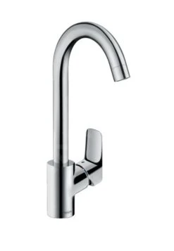 Hansgrohe M31 - Mitigeur D'évier Logis, EcoSmart, Chrome 71861000
