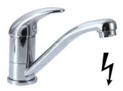 Novaservis Metalia 55 - Robinetterie D’évier Sans Pression, Chrome 55097,0