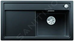 Blanco Zenar 5 - Évier En Silgranit, 915x510 Mm, Avec Commande De Vidage Et Accessoires, Noir 526045