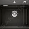Blanco Etagon 6 - évier En Céramique, 584x510 Mm, Avec Commande De Vidage Et Accessoires, Noir 525162