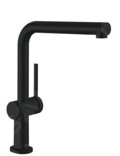 Hansgrohe M54 - Mitigeur D’évier Talis Avec Douchette Extractible, SBox, Noir Mat 72809670