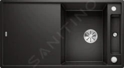 Blanco Axia III 5 - Évier En Silgranit, 915x510 Mm, Avec Commande De Vidage Et Accessoires, Noir 525845