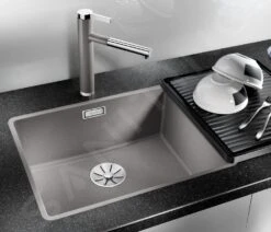 Blanco Subline 500 - Évier En Silgranit, 530x460 Mm, InFino, Gris Rocher 523433 -Cuisine Articles Magasin 60aa0d6542bc3c092be9e9ee