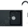 Franke Colonnes - Kit De Cuisine T30, évier En Tectonite OID 611-78, Noir + Robinet FP 9000, Onyx NEW 114.0366.039 1 Franke Colonnes - Kit De Cuisine T30, évier En Tectonite OID 611-78, Noir + Robinet FP 9000, Onyx NEW 114.0366.039 -Cuisine Articles Magasin 611442fee4a4d3a799bdd27e