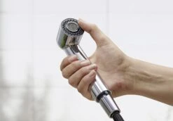 Blanco Wega S - Mitigeur D&apos;évier Avec Douchette Extractible, Aluminium / Chrome 526423 -Cuisine Articles Magasin 62adb83339baab2507a95e80