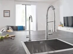 Grohe Blue Home - Mitigeur D’évier Mono Connected, Avec Unité Réfrigérante Et Filtration, Supersteel 31498DC1 17 Grohe Blue Home - Mitigeur D’évier Mono Connected, Avec Unité Réfrigérante Et Filtration, Supersteel 31498DC1 -Cuisine Articles Magasin 660f663dc124271e78349e96
