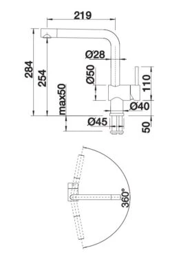 Blanco Linus - Mitigeur D&apos;évier, Anthracite 516698 -Cuisine Articles Magasin 661a5a5946b6dd55a124ea3f 1