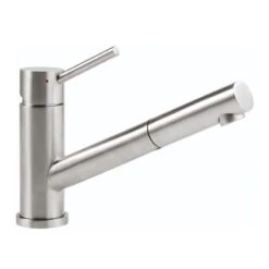 Villeroy & Boch Como - Mitigeur D’évier Avec Douchette Extractible, à Basculer Sous La Fenêtre, Inox 925800LC