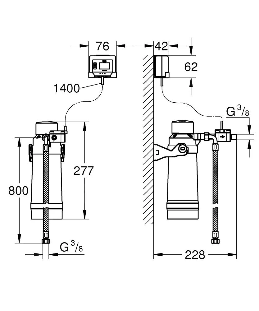 Grohe Blue Pure - Filtre Ultrasafe Avec Tête Filtrante 40876000 4 Grohe Blue Pure - Filtre Ultrasafe Avec Tête Filtrante 40876000 – Image 2